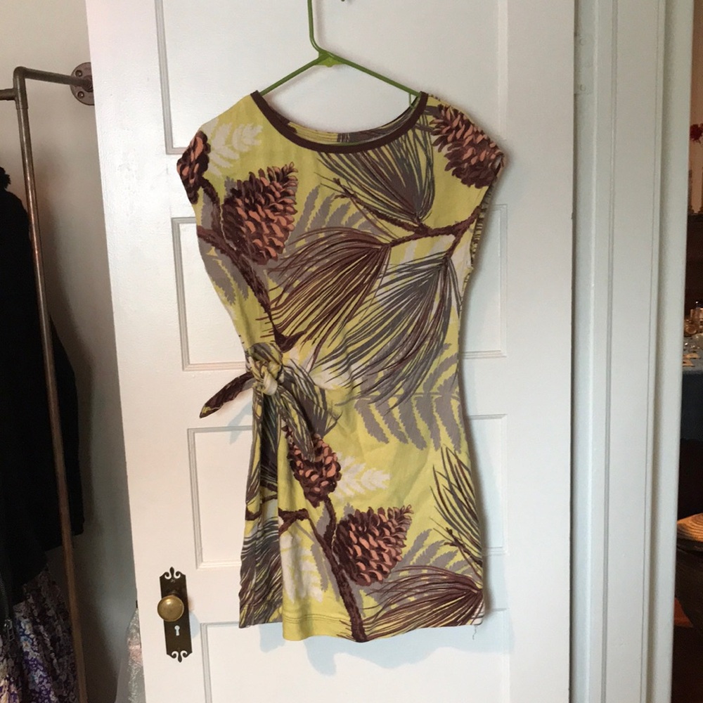 Vintage pine cone dress